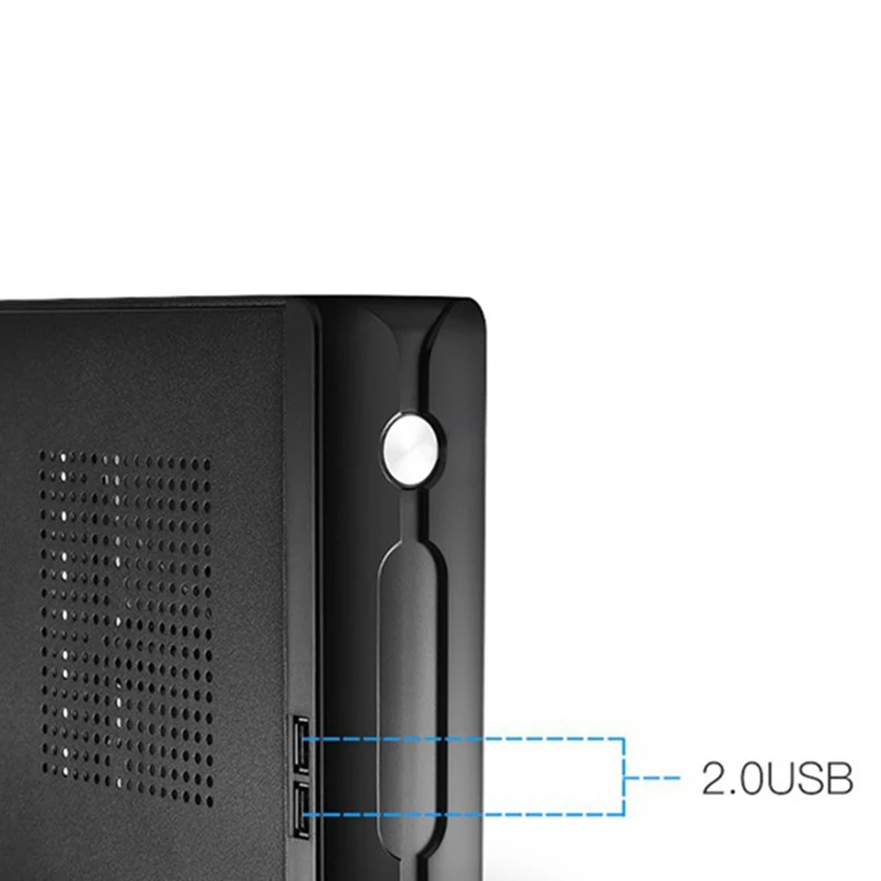 

M03 HTPC ITX чехол + 150W 12V плата питания шасси для HTPC USB2.0 ITX