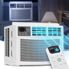 Window-Mounted Room Air Conditioner, Powerful Indoor AC with Multi-Speed Mode, Programmable Timer, Cool up to 450 Sq.Ft. 1