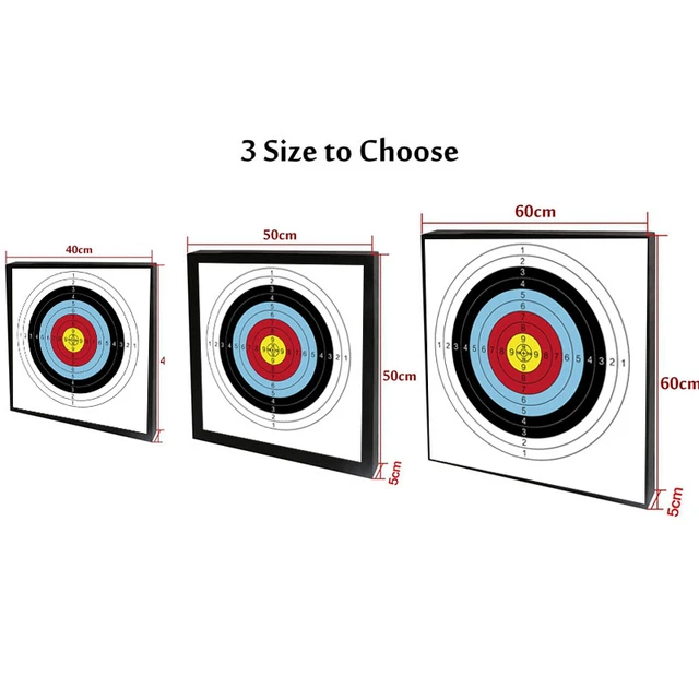 Support de cible de tir à l'arc portable Training Targets Boards Target  Stand