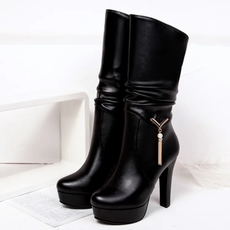 Oversize Large size Big Size 11 12 boots women woman winter boots women ...