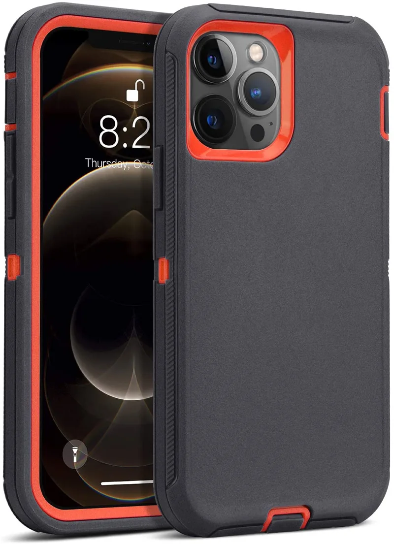 Heavy Duty Armor Original Shockproof Hybrid Phone Cover