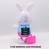 Robot Rabbit Dancing Sing Song Electronic Bunny Music Robotic Animal Beat Drum With LED Cute Electric Pet Toy Kids Birthday Gift 3