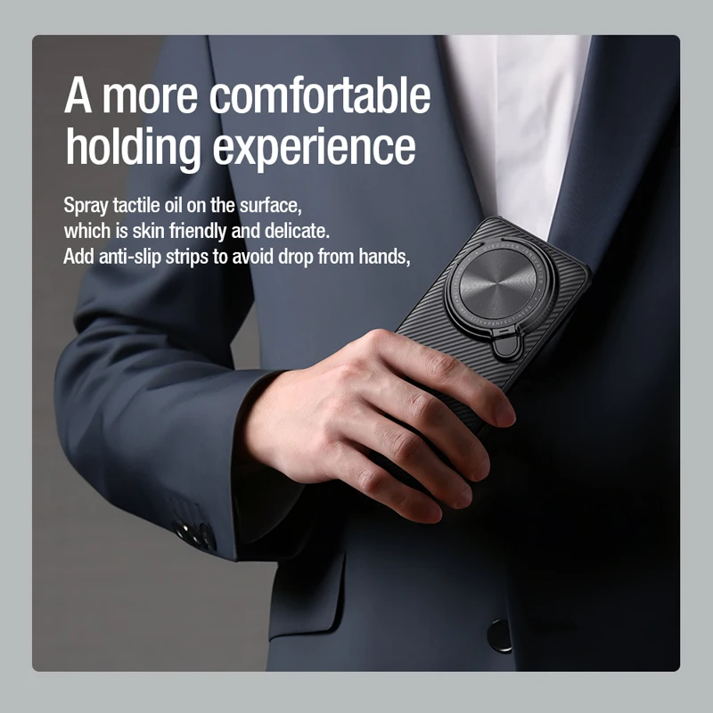 For Xiaomi 14 Ultra Case NILLKIN Magnetic CamShield Prop TPU + PC Flip-style Lens Protection Cover For Xiaomi Mi 14 Ultra