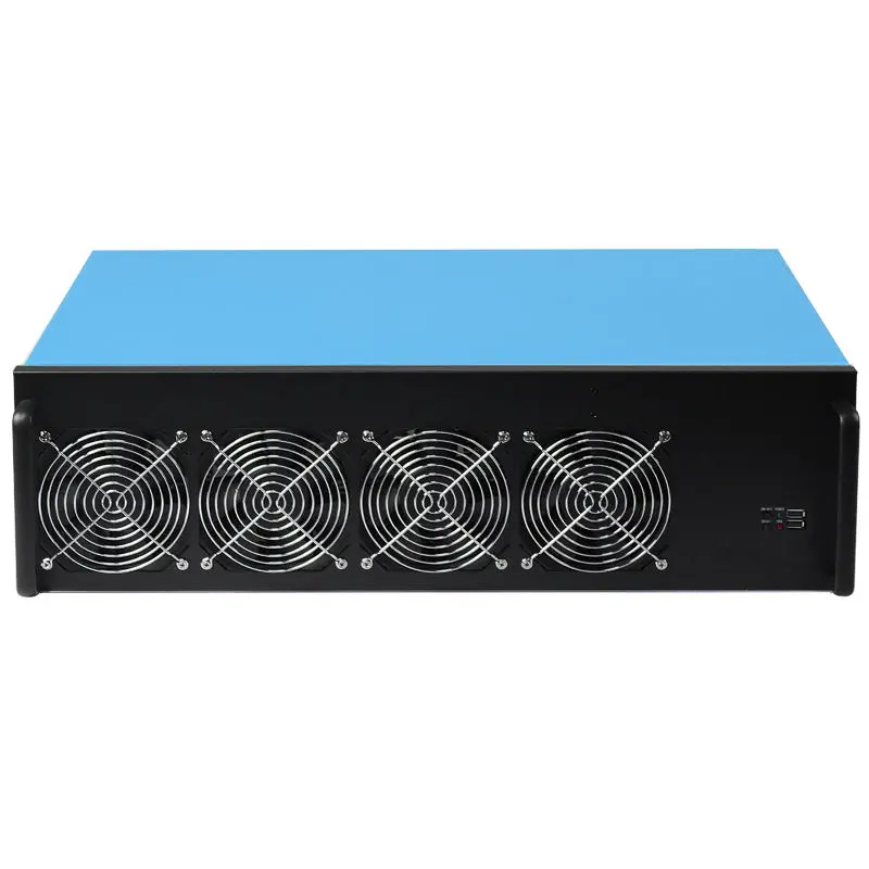 8개의 GPU를 장착한 서버 리그 머신, I3 4130 CPU 풀세트 서버 케이스, 3080 시리즈 카드 GPU 섀시용