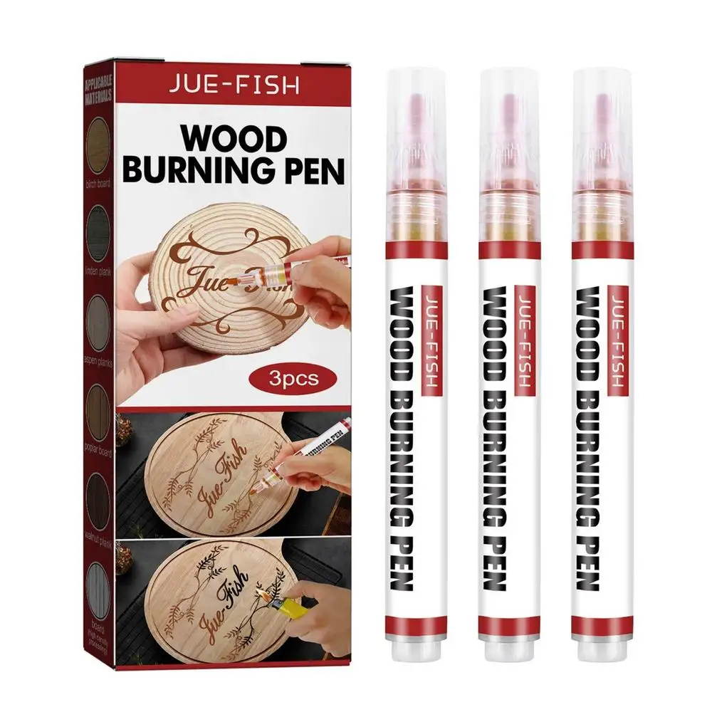  Wood Burning Pen Double Ended Wood Burning Marker DIY