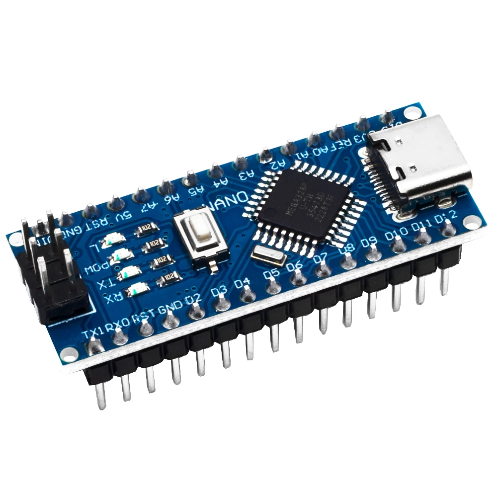 Typ-c Micro Mini USB Nano 3.0 mit Bootloader kompatiblen Controller für Arduino CH340 USB-Treiber 16 MHz Original IC ATMEGA328P – Detail 33