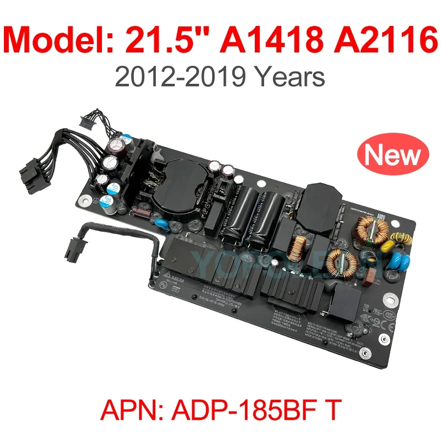 オリジナルA1311 A1312電源ADP-200DF b PA-2311-02Aのimac 21.5