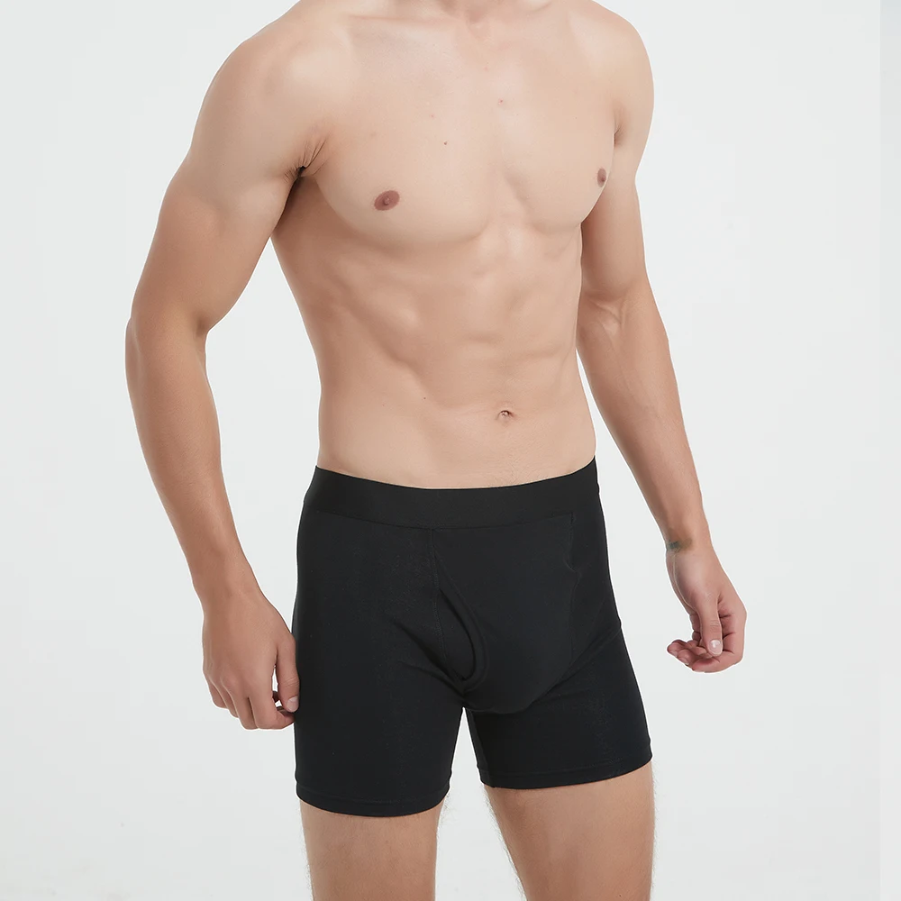 UrGarding EMF/EMI/RF Shielding Naturally Antimicrobial Wireless Radiation Blocked Men's Underwear/Color Grey