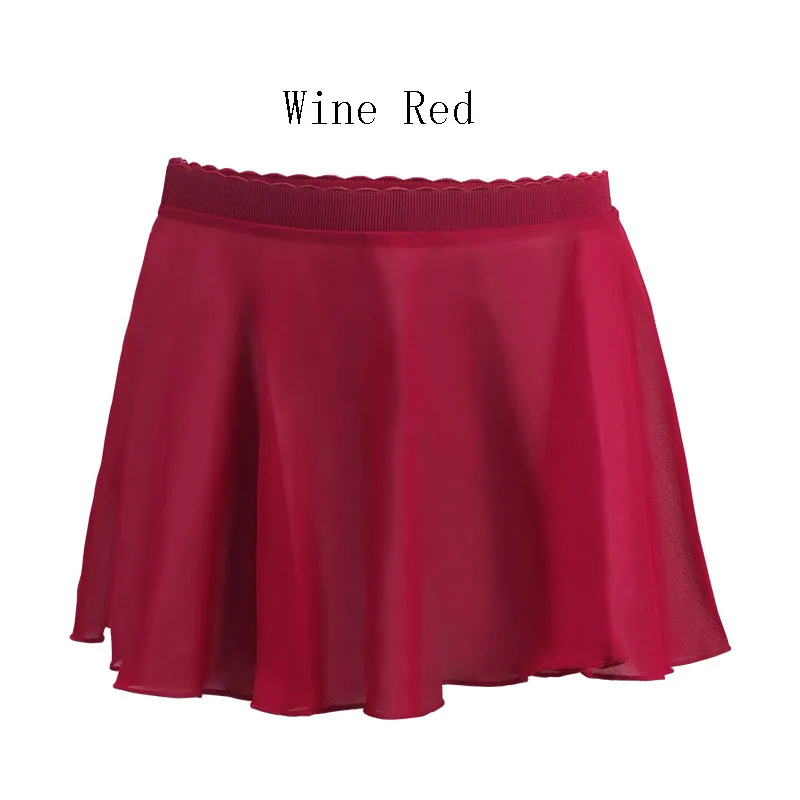 Ballet Waistband Leotard Chiffon Skirt Girls Wrap Skirts Dance for Toddlers Kids