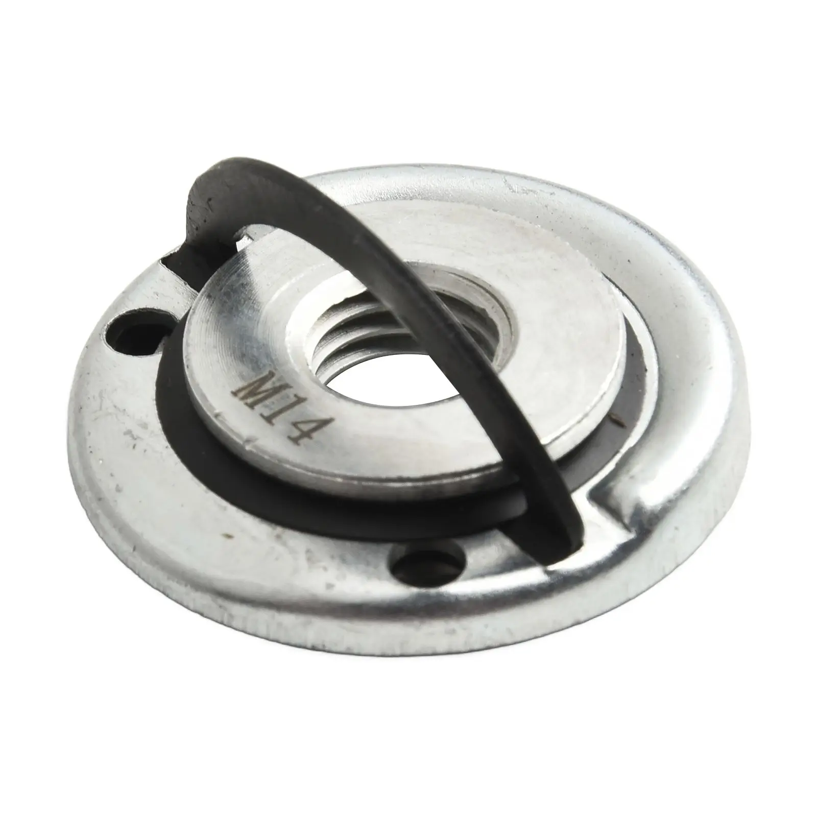 Für M14 Quick Release Selbstsichernde Schleifer Drücken Platte Winkel Grinder Flansch Mutter Power Chuck Set Ersatz Spann Werkzeug – Detail 5