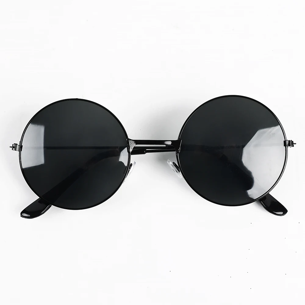 Peculiar Eyewear ELI Black Round Metal Frame Sunglasses Shades For Men –  peculiareyewear