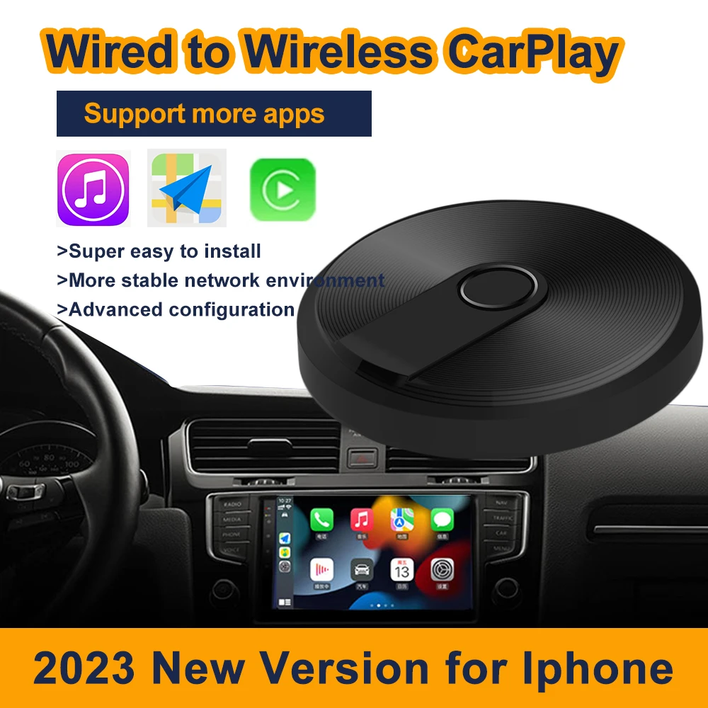 Wireless Carplay Adapter For Iphone Smart Link Usb Adapter For