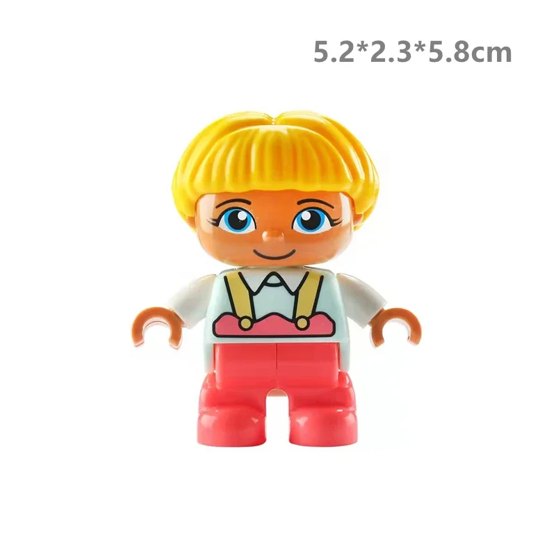 Deluxe City Action Figures Family Playset - Building Block Toys