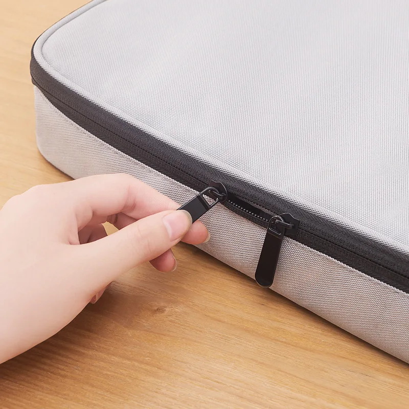 Document Organizer Briefcase A4 File Folder Holder Men's Women's Bag Cover Purse Passport Home Safe Functional File Storage Case