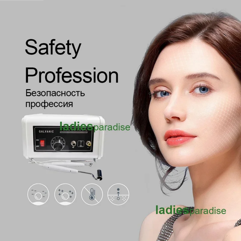 Galvanic Current Electroporator Device Skin Tightening Face Lift Microcurrent Machine Anti-aging Wrinkle Removal Apparatus