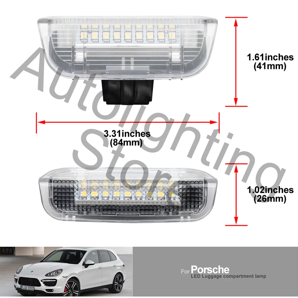 2Pc For Porsche Cayenne 970 Panamera 2011-2016 LED Ʈũ    ƮƮ Ʈ ׸  Ϲ õ 
