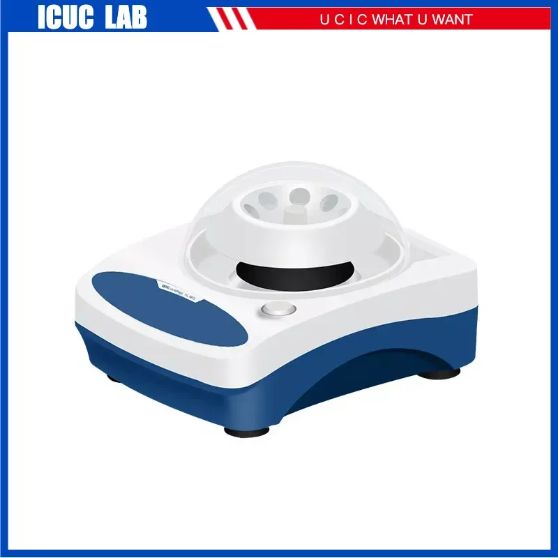 Low Speed Laboratory Medicial Beauty PCR Plate Micro Mini Centrifuge Machine with 0.2ml 0.5ml 1.5ml 2.0ml Angle Rotor HL-4K
