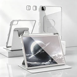 360 Degree Rotating Acrylic Case with Auto Wake/Sleep Feature - iPad Pro 10.5 (XZ - Grey)