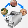 Fast Cutting Processing Frozen Pork Chicken meat beef Ribs Cutter Cubes Cutting Slicing Dicing Machine 4
