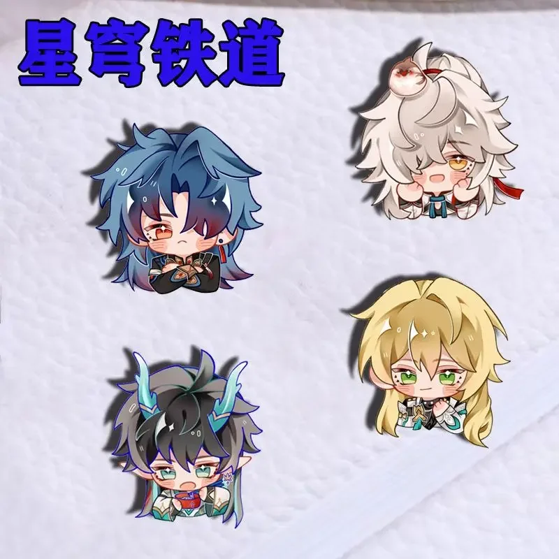 

Honkai:Star Rail Q Version мультяшное лезвие Jingyuan, акриловая брошь, шпилька, аксессуары для одежды, рюкзака, подарок