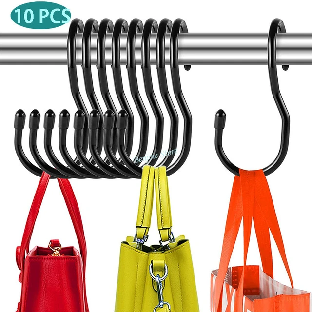 Metal Multi-Purpose Hooks Unique Twist Design Strong Hooks Closet