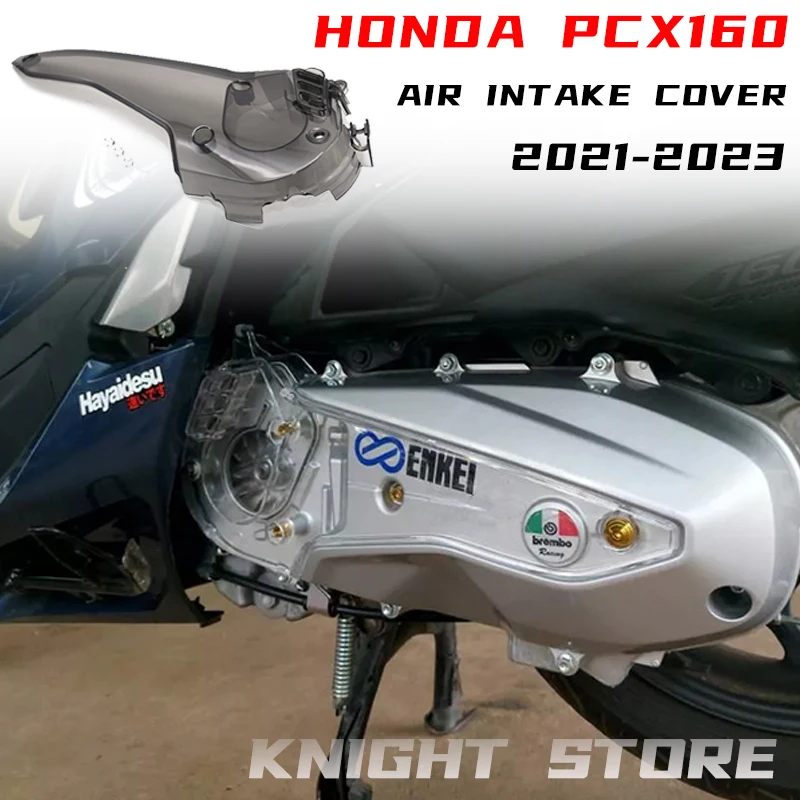 

Applicable to Honda PCX160 PCX 160 ADV160 modified transparent intake cover ADV 160 motorcycle engine cover 2021, 2022, 2023