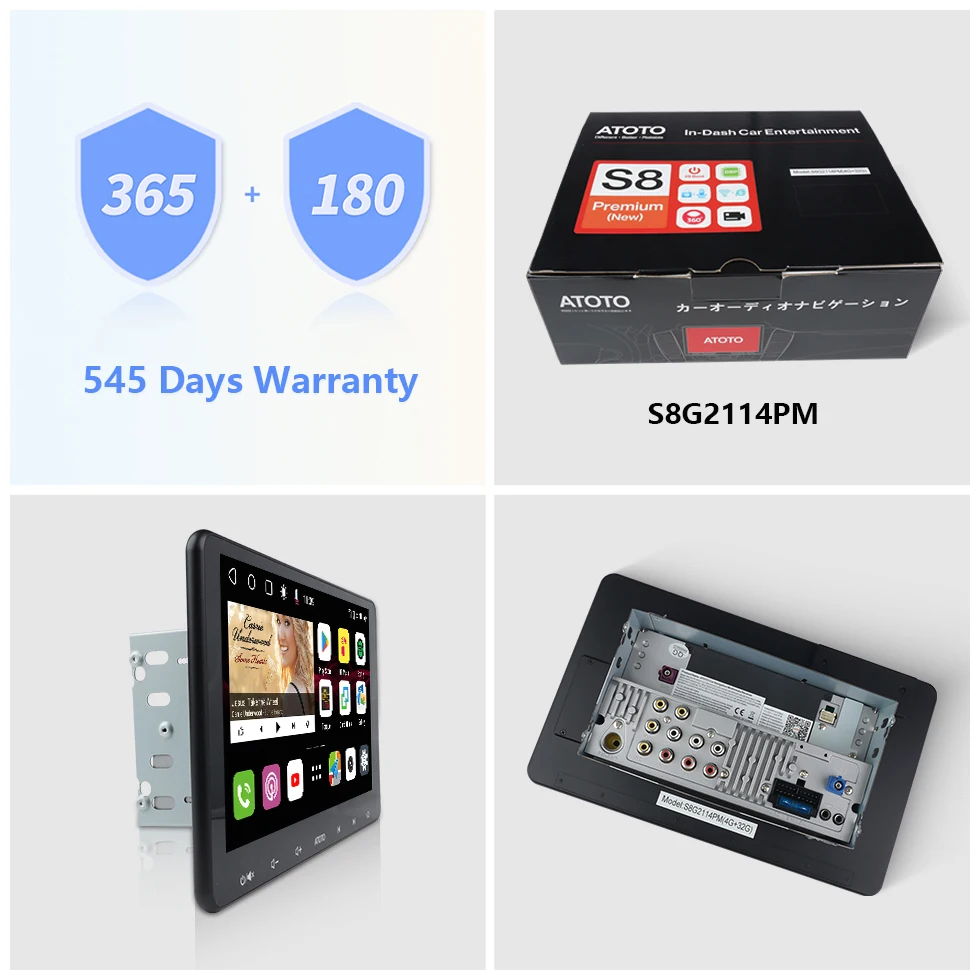 ATOTO S8 PM 10 inch 2Din Android Car Radio with GPS Navi