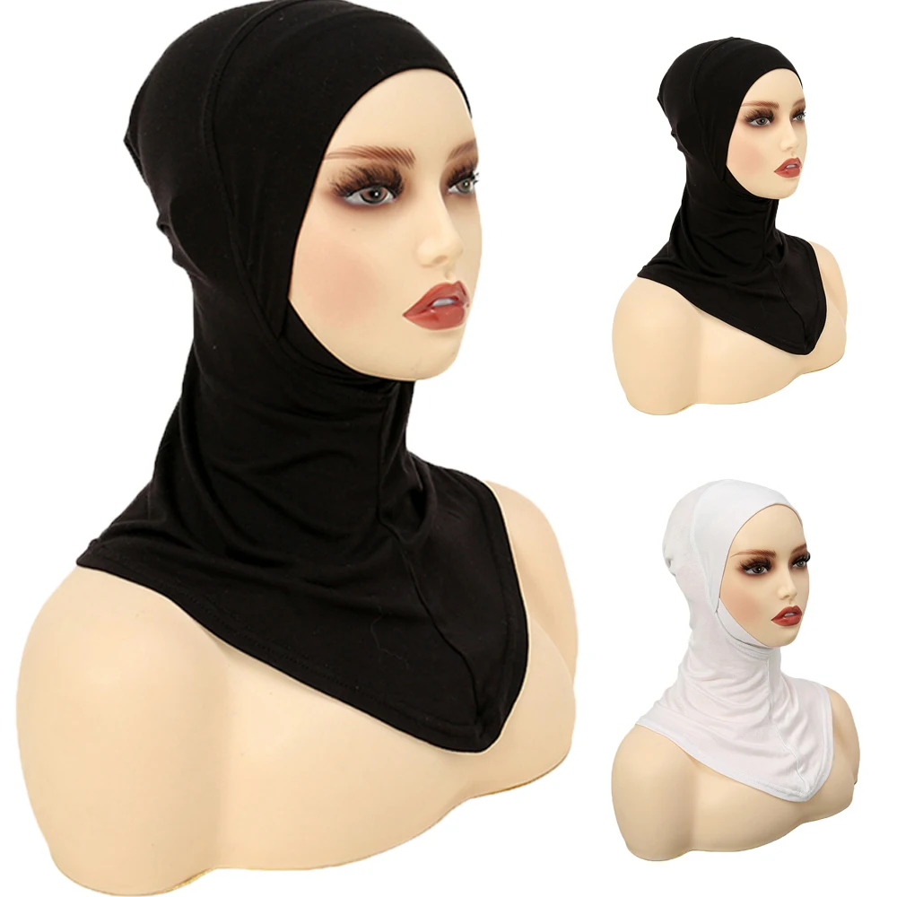 

Women Muslim Underscarf Head Neck Cover Headscarf Inner Hijab Caps Islamic Ninja Hijabs Scarf Hat Cap Bone Bonnet Amira Instant