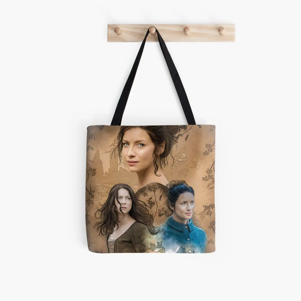 Women Shopper bag autumn nest of leaves for lovers outlander Bag Harajuku Canvas Shopper Bag girl handbag Tote Shoulder Lady Bag