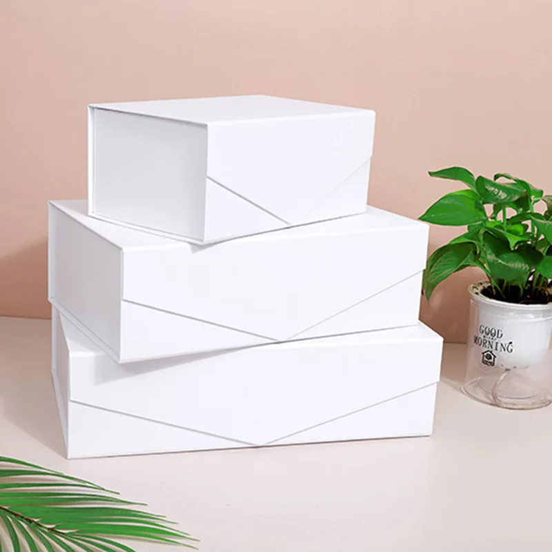2Pcs Cuboid Clamshell Magnetic Lid Gift Boxes, Foldable Rigid Cardboard Packaging with ... - SKU CMLB1532 - UGI Packaging