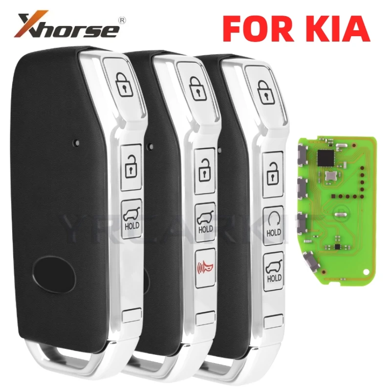 VVDI Xhorse Global Version สําหรับ Hyundai KIA รถรีโมทสมาร์ทคีย์ XZKA82EN สนับสนุน 47 4A 8A ชิป Universal Sportage Niro K7 K5