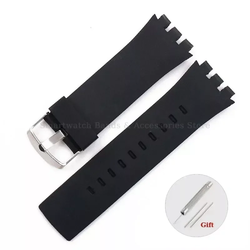 24 مللي متر حزام (استيك) ساعة ل سواتش ل SURB100 ل...