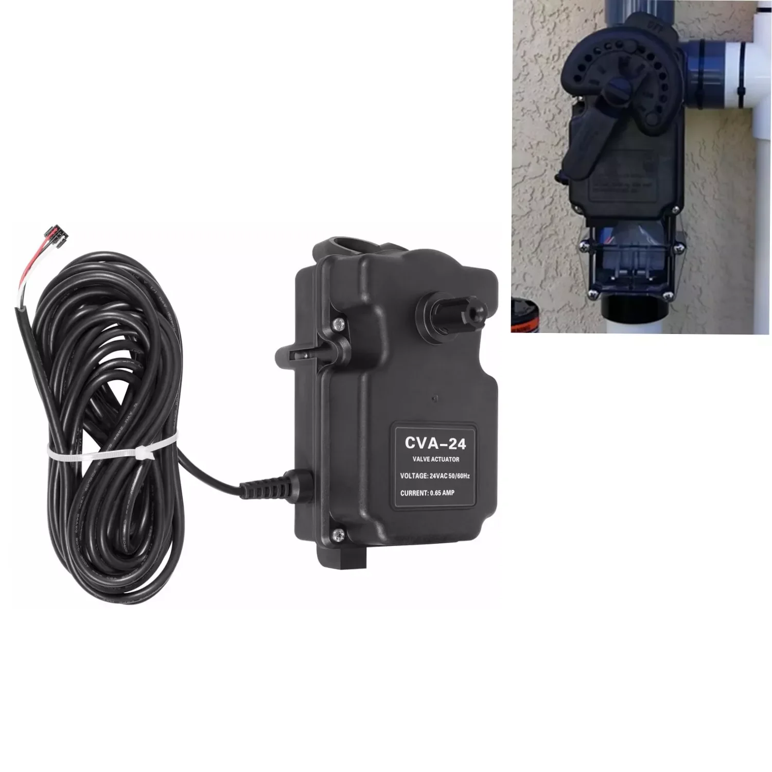 263045 CVA-24T Valve Actuator 24 Volt For Pentair Ortega Jandy 3-Port valves AC Pool and Spa Actuator Compool Ortega