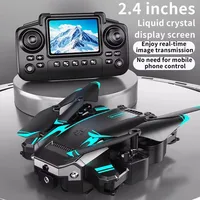 Profesional 8k 4K HD Camera Optical Flow 5G Control Screen Obstacle Avoidance Quadcopter APRON Kids Gift New Hot Sell S6 Drone