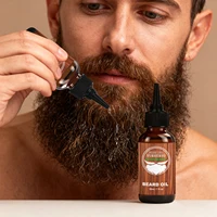 Huile de barbe Jojoba au romarin biologique – Parfum léger, non gras et boisé – Pour le soin des barbe sèche et grossière 30 ml 6