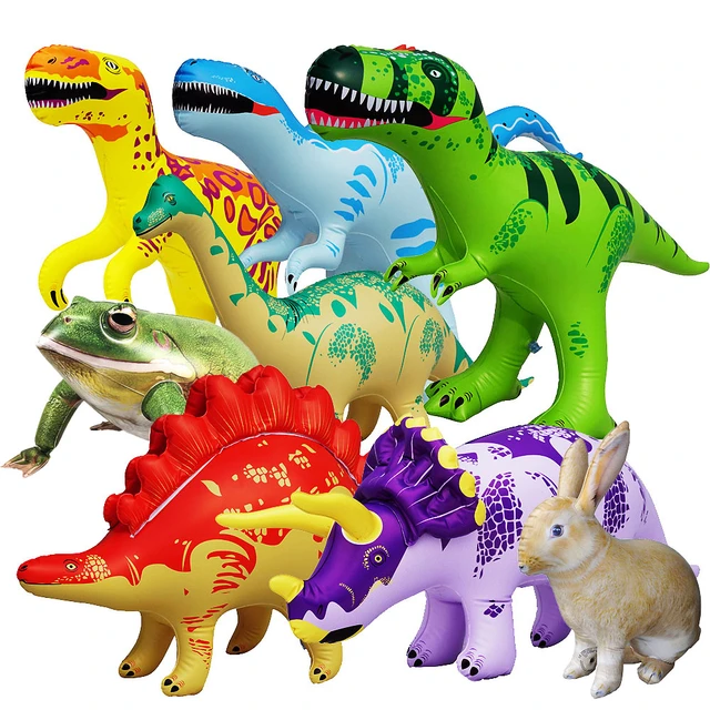 Compra online de Dinossauro Pvc balão inflável brinquedo de dinossauro  realista dinossauro crianças presente festa de decoração