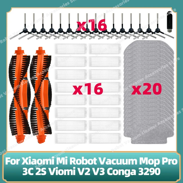 Replacement Parts For Xiaomi Mi Robot Vacuum S12/Mop 2S/Mop Pro/Mop P Vacuum  Cleaner - AliExpress