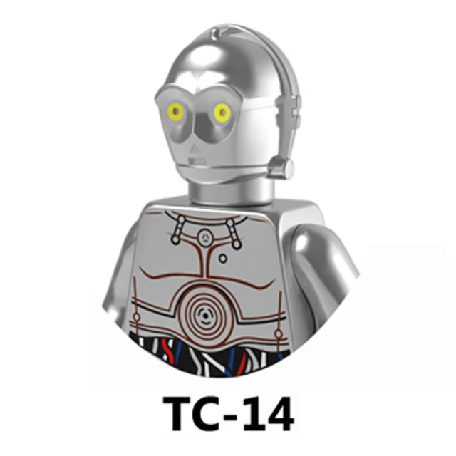 R2-D2 BB-8 C-3PO R5-D8 K-2SO IG88 Super Battle Buzz Droid General Grievous Building Blocks R-3PO Brick Figure Kids Christmas Toy N-PG638