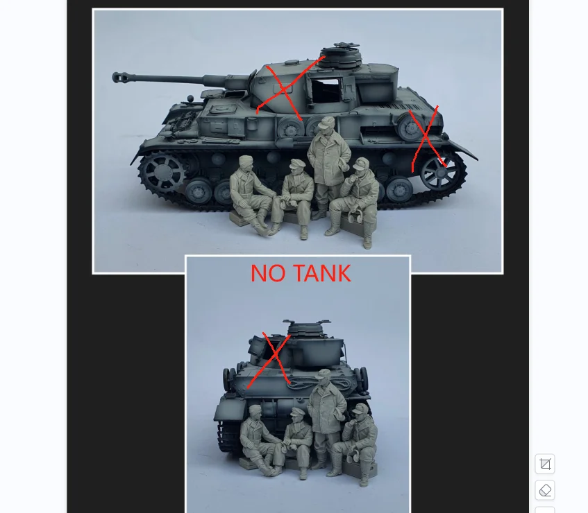 Figurines Résine 1/35 – Anti-Chimiques – Kit Non Assemblé Non Peint