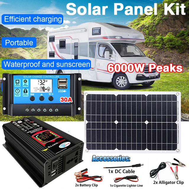 Hyrican Solarmodul Solar Modul PV-220 200Watt / 18V Solarpanel für  Powerstation, 220 W, (1-St), für UPP-1200 & UPP-1800, faltbar, DC-Anschluss  für 7909 Ladebuchse
