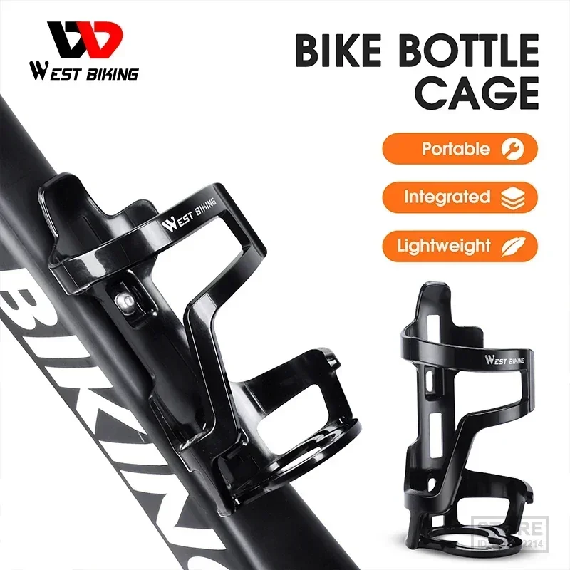 

WEST BIKING Bicycle Bottle Holder MTB Road Bike Lightweight Cage Mount Cycling Triathlon Cup Accessories