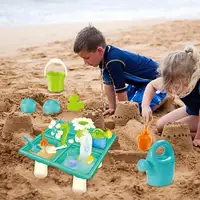 Water Activity Table Kids Sand Activity Sensory Table 13 Piece Water Toy Accessories Enhances Motor Skills Promotes Sensory 2