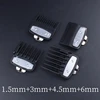 2/3/4Pcs/Set Limit Comb For Wahl Electric Clipper Guards Barber Shop Hair Cutting Machine Professional Cutting Guide Combs Y1016 5
