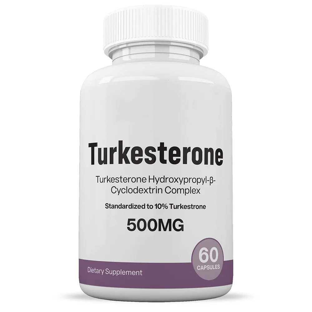 Turkesterone Capsules 500Mg 10% Dietary Supplement increase muscles