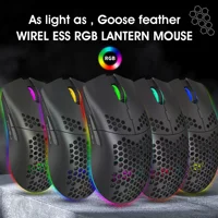 HXSJ 60% Wireless Gaming Keyboard and Mouse Combo,LED Backlit Rechargeable 2000mAh Battery,Mini Mechanical Feel Anti-ghosti - Image 4