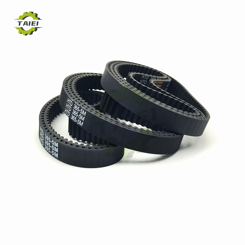 HTD 5M 동기식 벨트 길이 1435 1440 1445 1450 1455 1460 1465 1470 1475 1480 1490 1495 1500 1510mm 폭 10-30mm 타이밍 벨트