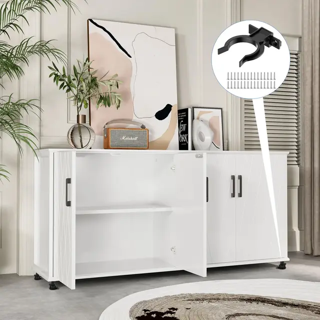 คลิปรอบครัว 20pk - ตัวยึดสําหรับงานหนักสําหรับ Kickboards ขนาด 32-42 มม. (พร้อมสกรู) 6