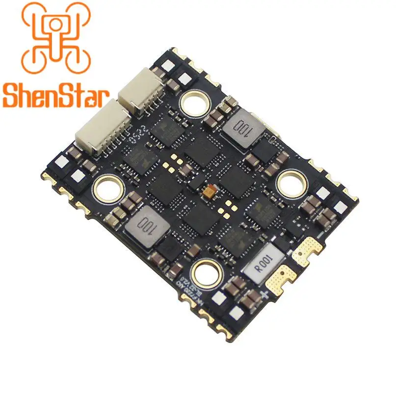 

Полетный контроллер ShenStar F722 32 бит BL32 40A 50A AIO для BLHELI32 ESC 2-6S для гоночного самолета RC FPV с отверстием 40x30 мм/20x20 мм
