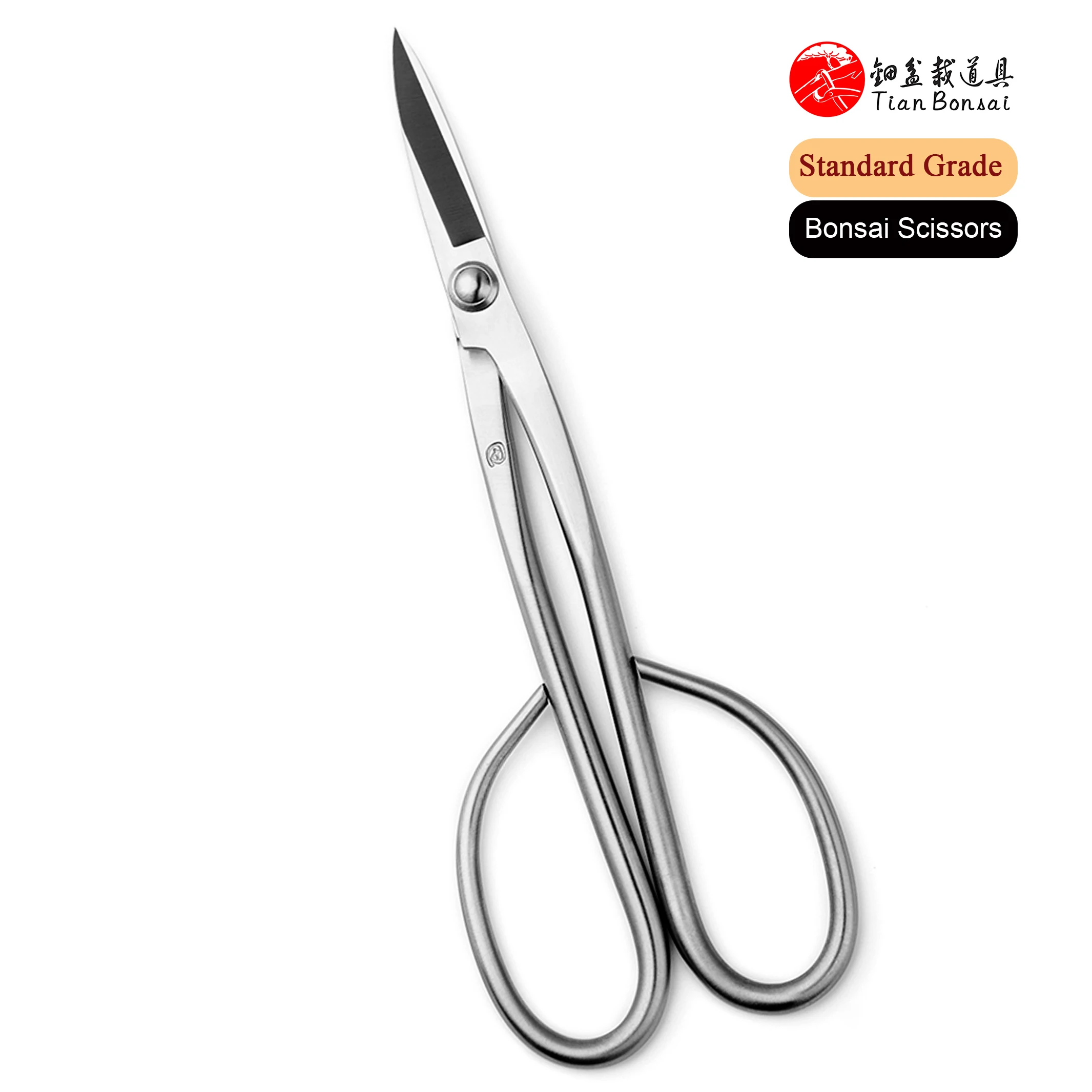Standard Grade 210 mm Long Handle Bonsai Scissors 3Cr13 Alloy Steel
