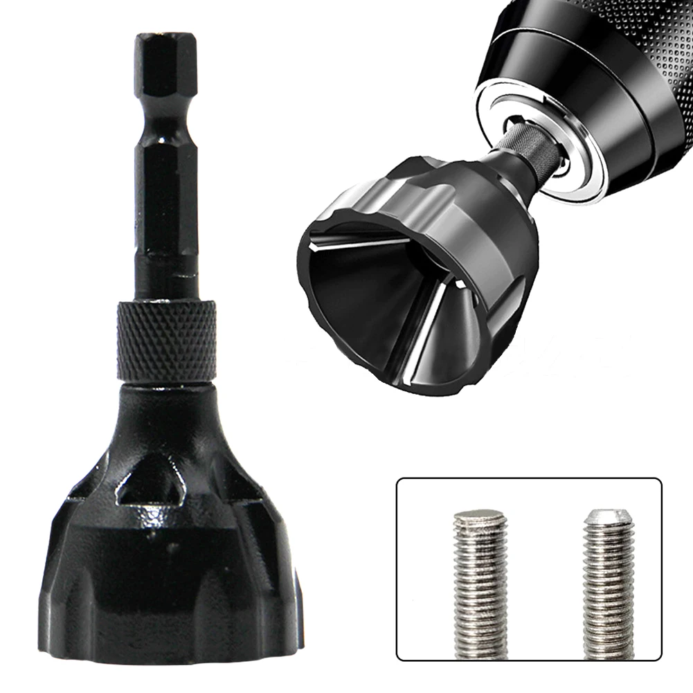 

Deburring &Chamfering Machine Outer Circle Chamfering Thread Fillet Trimming Screw Bolt Trimming Burr Remover Drilling Tools